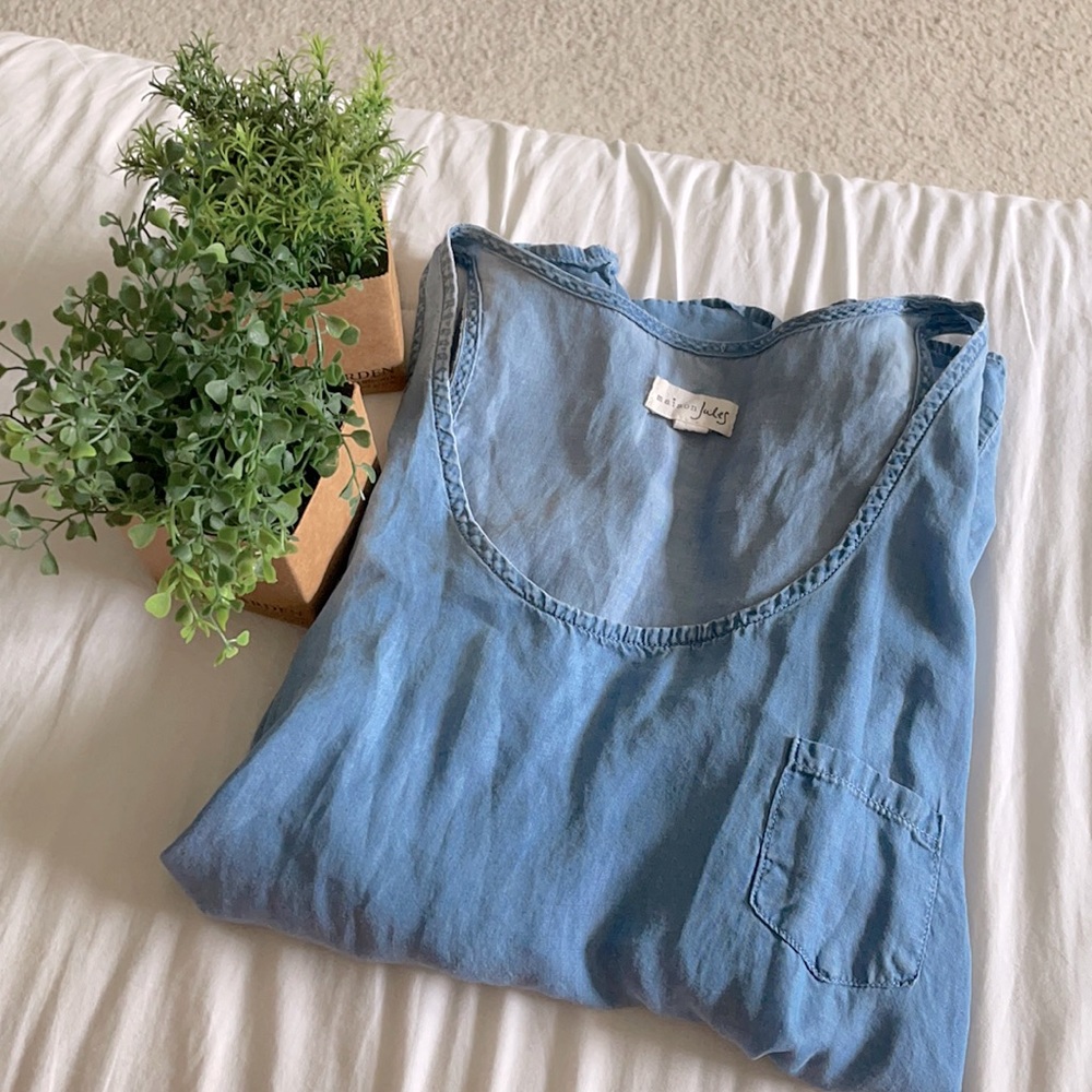 Denim Tank Top